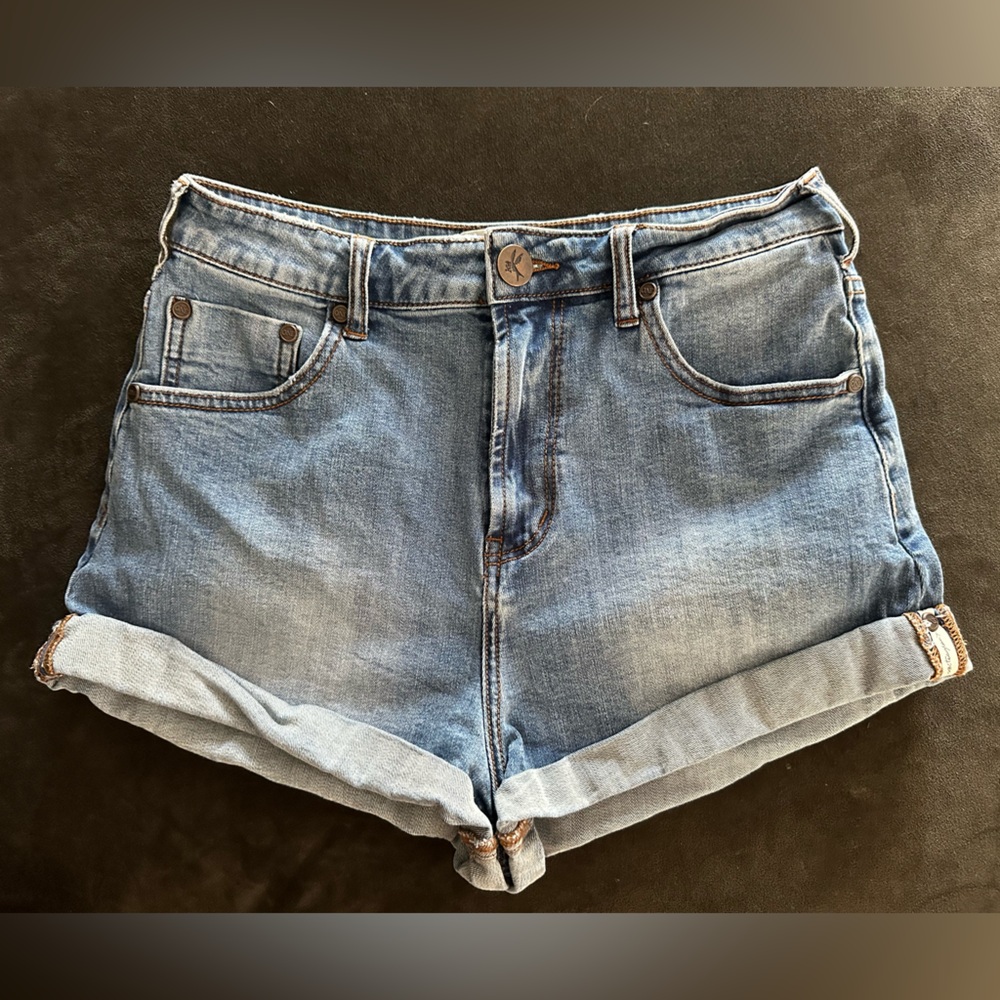 One teaspoon distressed denim shorts